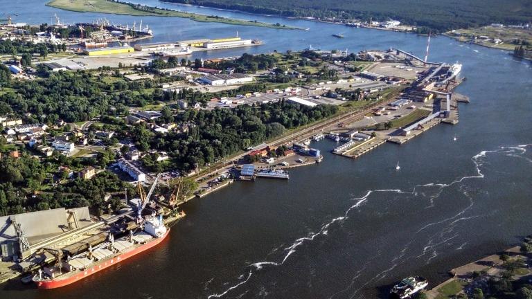 Aerial view of sea port infrastructure of Swinoujscie, Poland shutterstock_1087904399.jpg